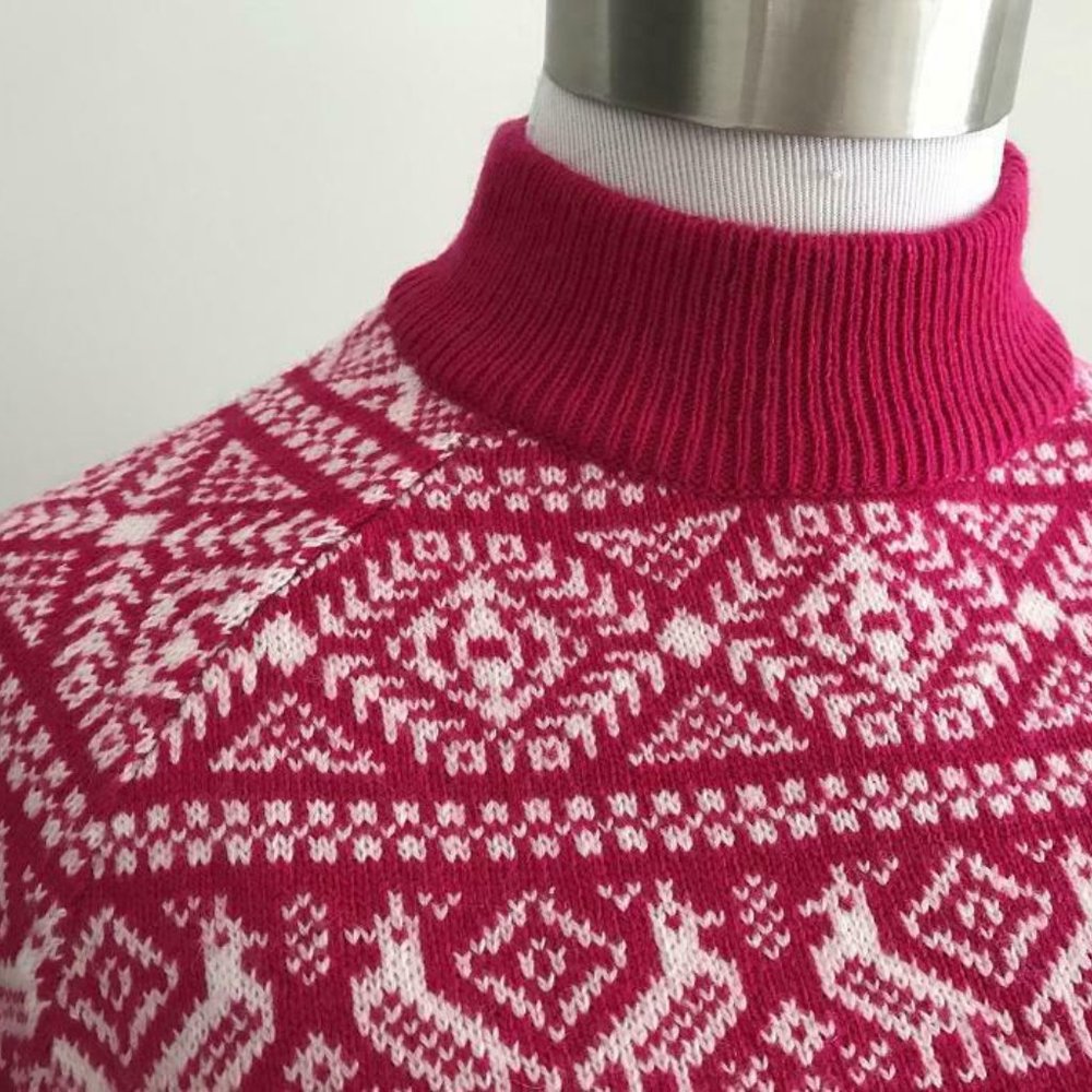 J.Crew $79.50 Cheerful Mockneck Sweater AF009 - Picture 2 of 5